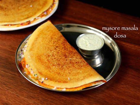  Mysore Masala Dosa: Een pikant en romig avontuur voor je smaakpapillen!